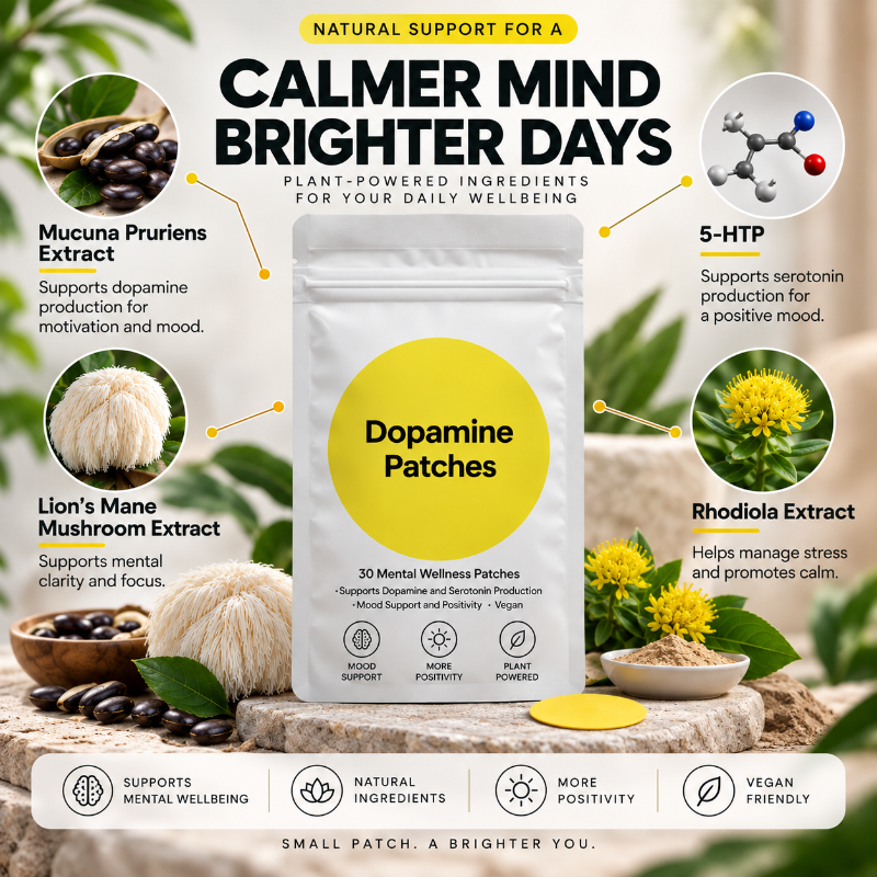 Melyvanta Daily Balance Patches – Focus, Mood & Motivation Support